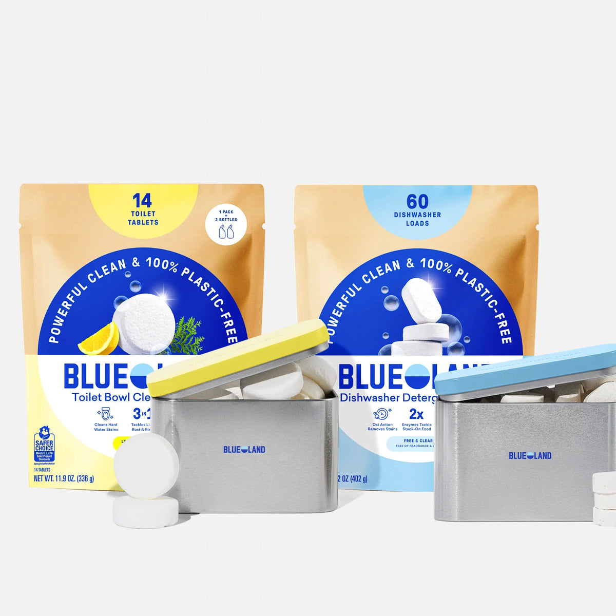 Dishwasher Detergent & Toilet Bowl Cleaner Kit